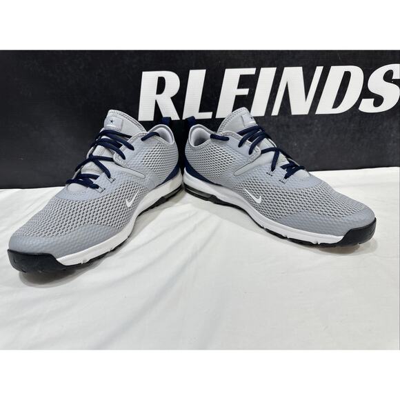 Nike Air Max Typha Gray Navy Blue NFL Dallas Cowboy Logo Running Shoe Sneaker 13 - Picture 5 of 11
